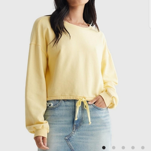 Lucky Brand Cool for summer cropped crew NWT - Picture 5 of 6